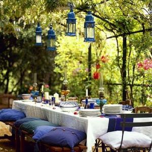 garden decor and design - patio - terrace  - moroccan party via pinterest.jpg